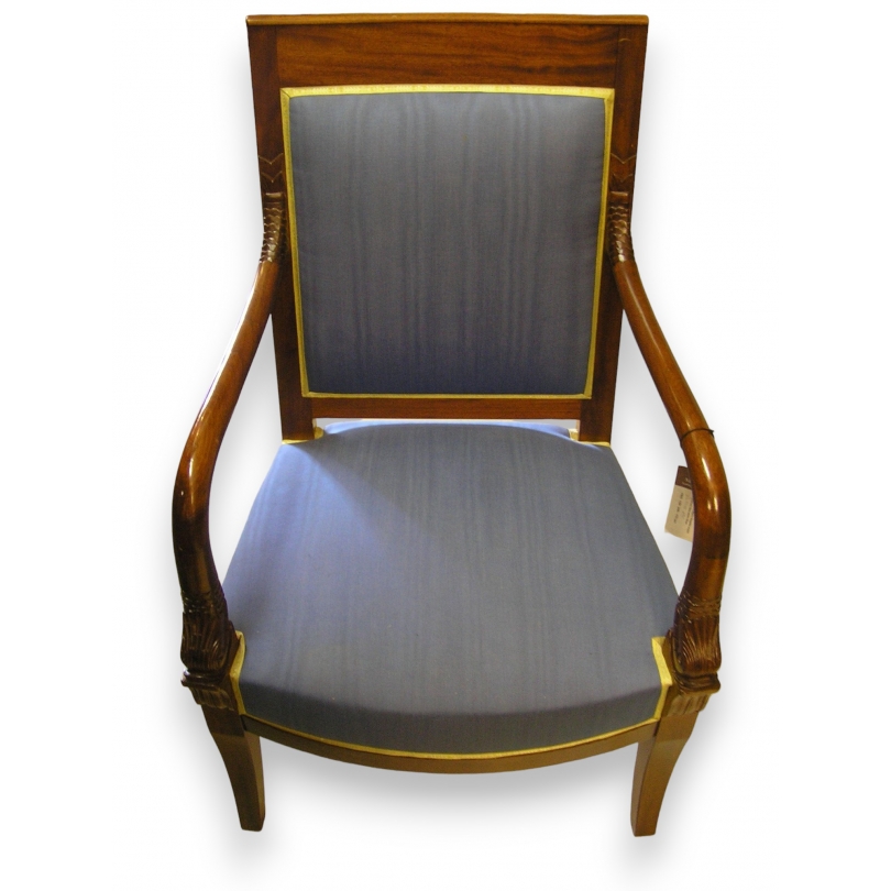 Fauteuil Empire, modèle Dauphin