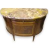  Buffet Louis XVI demi-lune en acajou sur  Moinat SA  - Antiquités décoration
