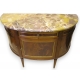 Buffet Louis XVI demi-lune en acajou