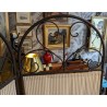 3-panel screen made of iron and fabric