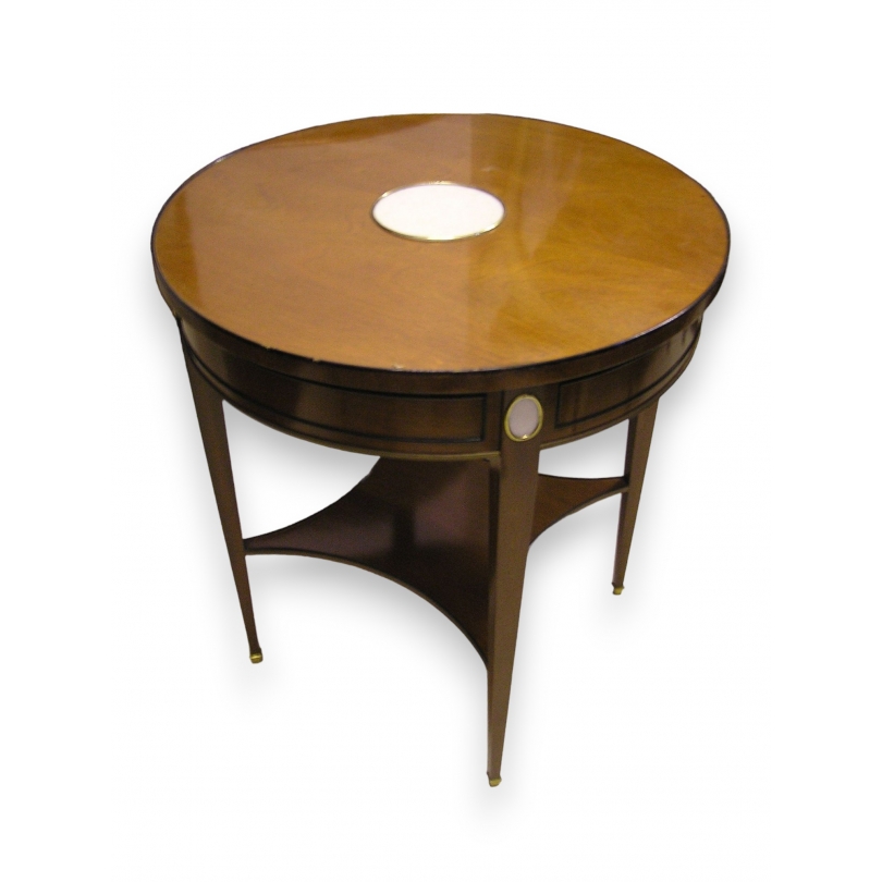 Guéridon style Louis XVI en acajou