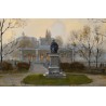 Tableau \"L\'Ile Rousseau\" signé DELAPIERRE