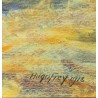 Gouache "Surrhein" signée Hugo FREY 1918