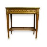 Directoire-style bedside table in cherry wood, available from Moinat SA – Antiques and home décor