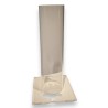 Porte-canne cylindrique en plexiglass