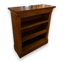 Bibliothèque ouverte en bois d'if