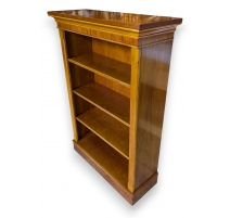 Bibliothèque ouverte en bois d'if