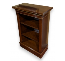 Bibliothèque ouverte en bois d'if