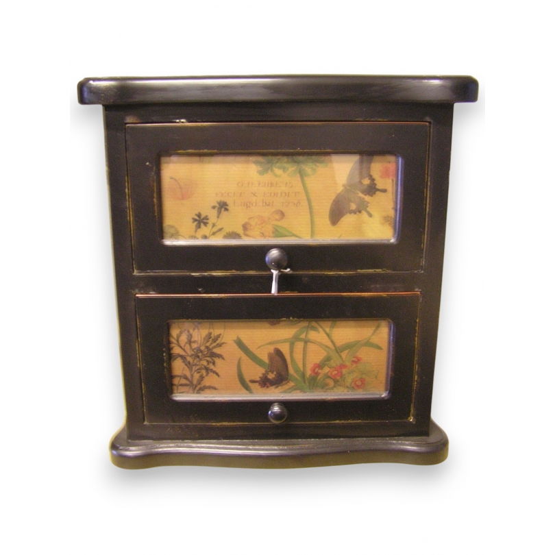  Chiffonnier à 2 tiroirs sur  Moinat SA  - Antiquités décoration