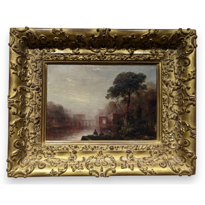 Tableau \"Vue d\'Italie\"