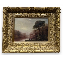 Tableau "Vue d'Italie"