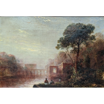 Tableau \"Vue d\'Italie\"