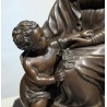Bronze \"La Vierge à l\'Enfant\" d\'après PRADIER