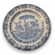 Assiette en porcelaine chinoise bleu