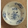 Assiette en porcelaine chinoise bleu et blanc