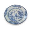 Assiette en porcelaine chinoise bleu