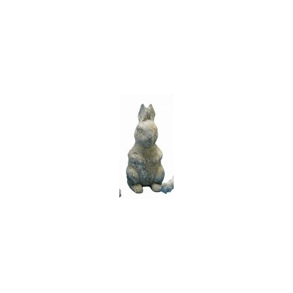 Lapin en pierre reconstituée
