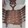 Fauteuil Dagobert syrien incrusté de nacre