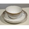 Bol et sous-tasse en porcelaine de Nyon