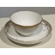 Bol et sous-tasse en porcelaine de Nyon