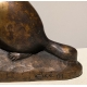 Bronze "Petit blaireau" signé GICÉ 01