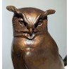 Bronze \"Hibou grand-duc\" par GICÉ
