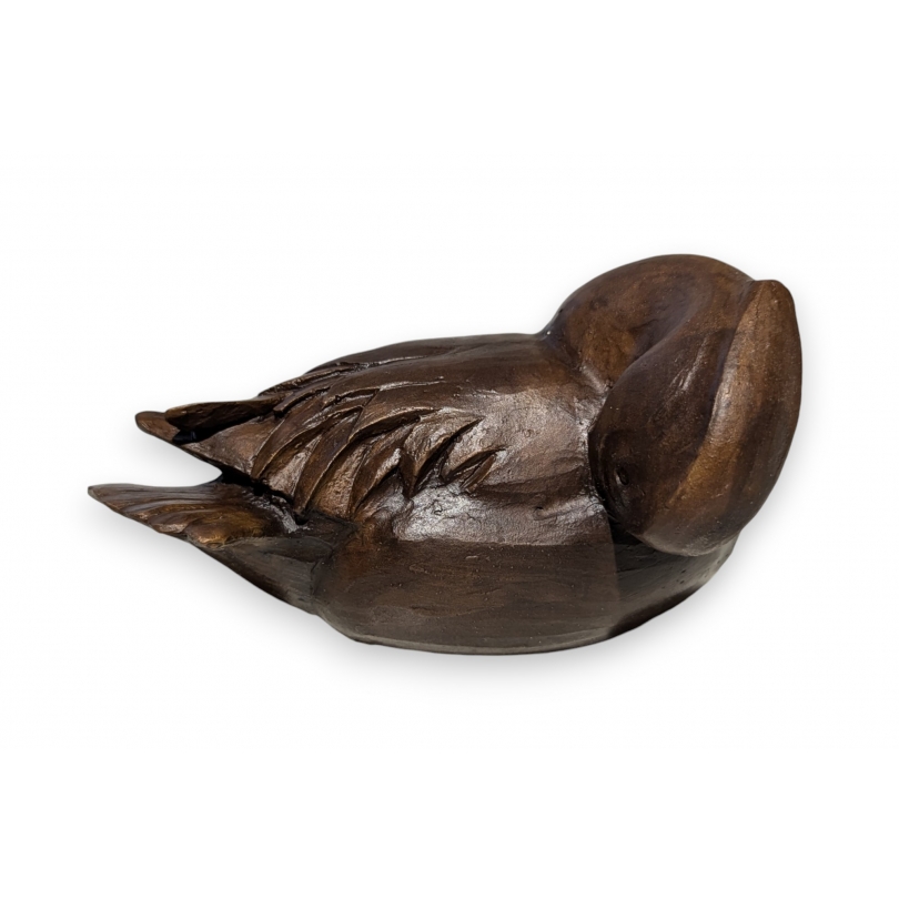 Bronze \"Canard siffleur\" par GICÉ