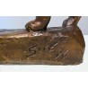 Bronze \"Lynx d\'Europe\" signé GICÉ 96