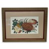 Peinture \"Fruits\" sur papier de riz