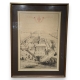 Gravure "Abbaye de port royal des champs"