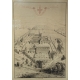 Gravure "Abbaye de port royal des champs"
