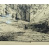 Gravure "Abbaye de port royal des champs"