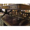Mahogany desk, X-shaped legs, top by  Moinat SA  - Antiques and home décor