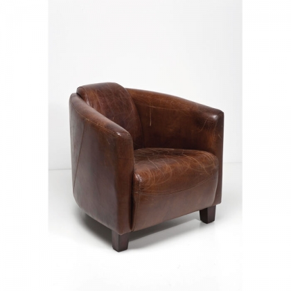 Brown Cigar club armchair