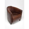 Brown Cigar club armchair
