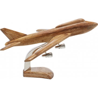 Décor de bureau \"Boeing 747\" en bois