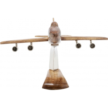 Décor de bureau "Boeing 747" en bois