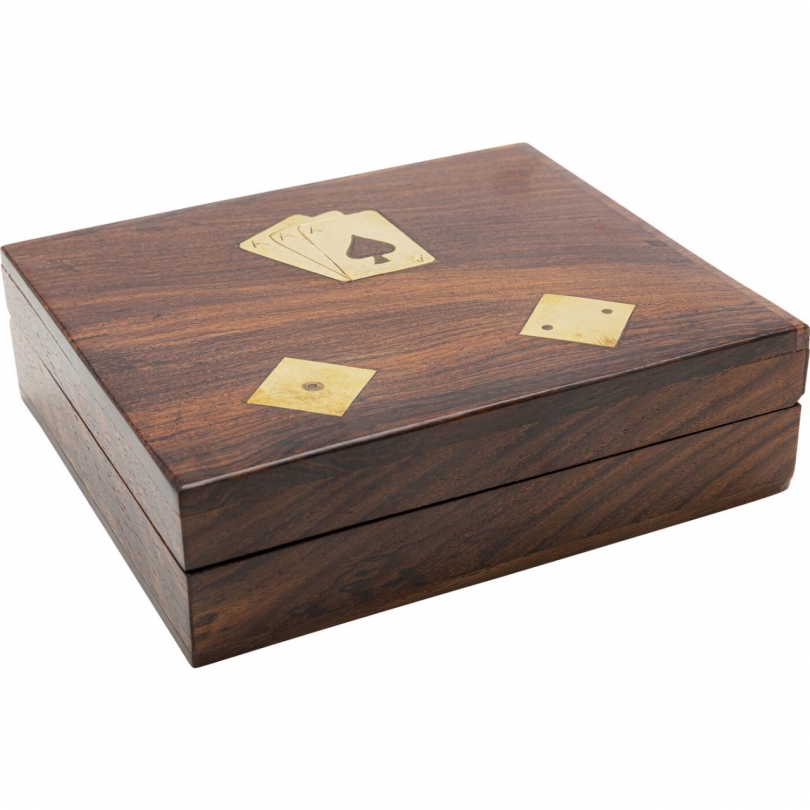 Card and dice game set