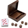 Card and dice game set