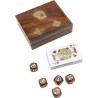 Card and dice game set