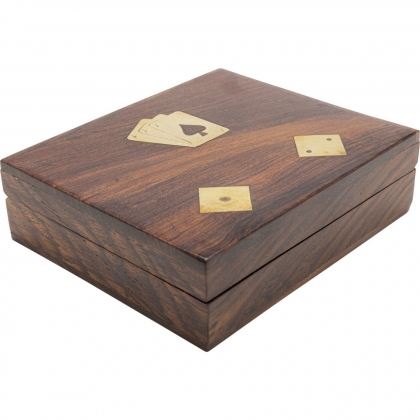 Card and dice game set