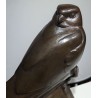 Bronze \"Faucon Hobereau\" signé Robert HAINARD