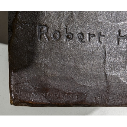 Bronze \"Faucon Hobereau\" signé Robert HAINARD