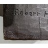 Bronze \"Faucon Hobereau\" signé Robert HAINARD