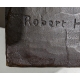 Bronze "Faucon Hobereau" signé Robert HAINARD