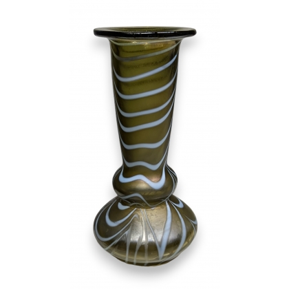 Green vase by Ferdinand von Poschinger
