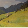 Pastel "Lac Léman" signé F. BIRBAUM