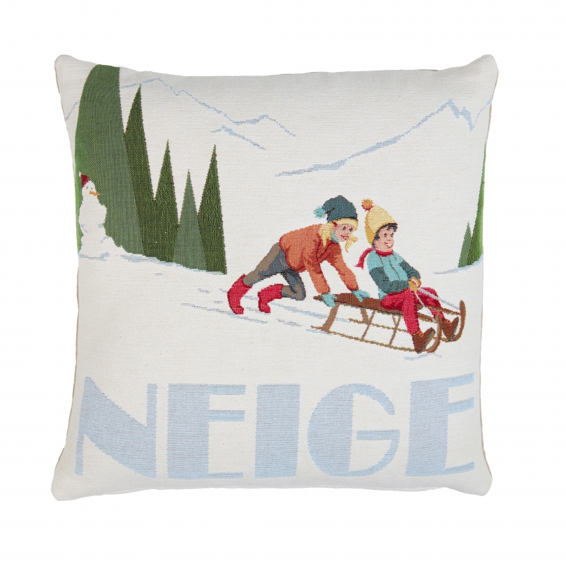 "SNOW" Luge cushion