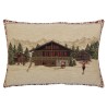 "Winter Chalet" rectangular cushion