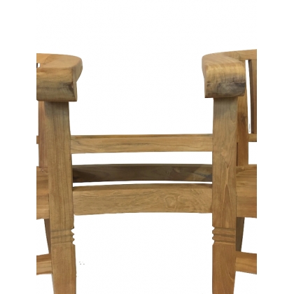 Banc de jardin double \"Betawi\" enfant en teck